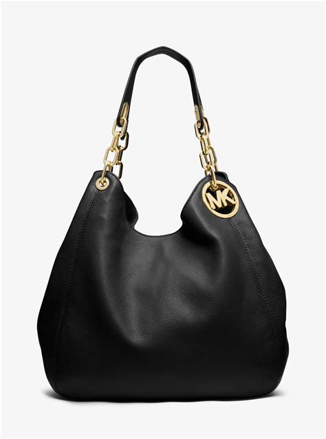 michael kors fulton large shoulder tote luggage|fulton large shoulder bag.